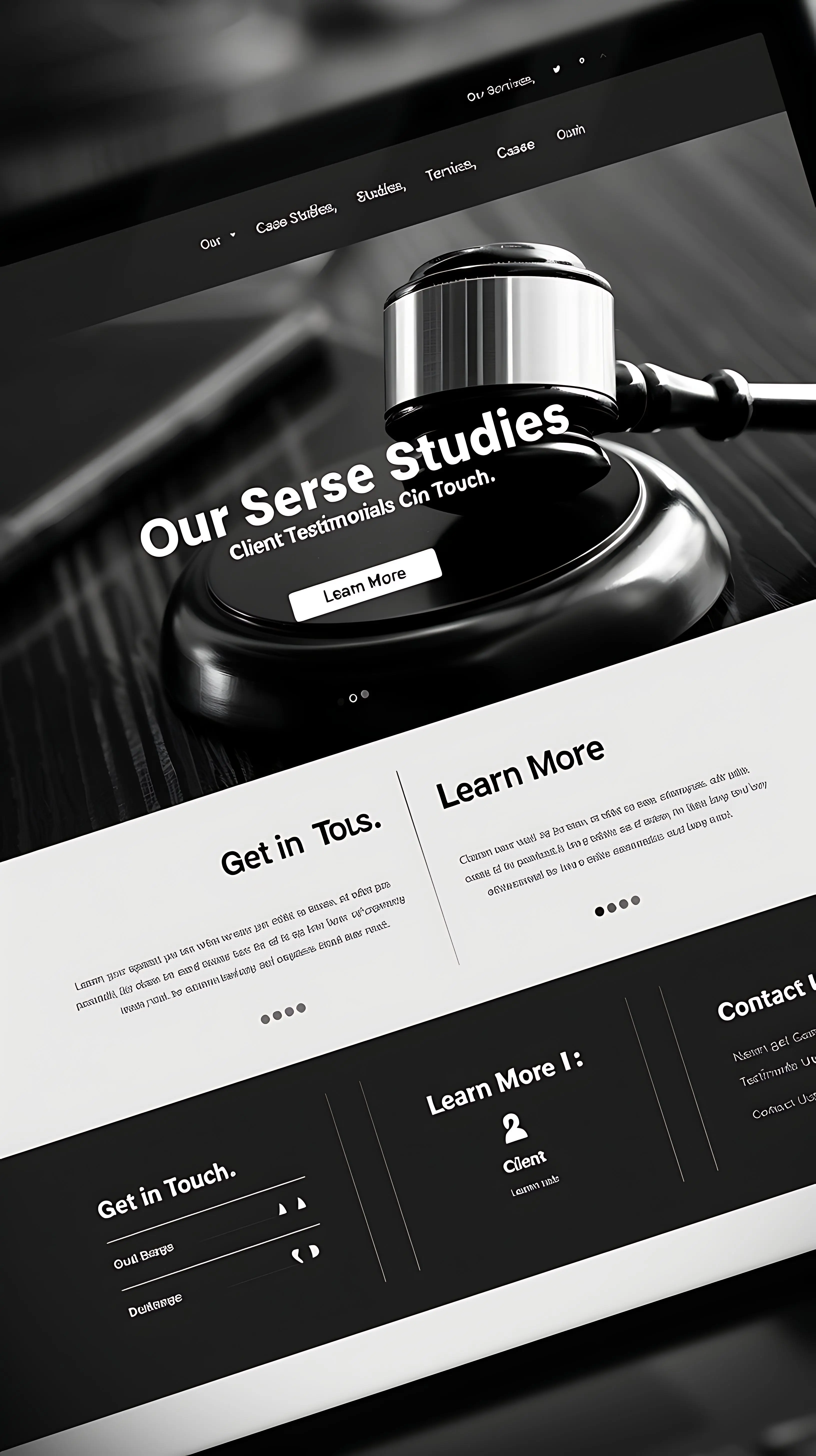 Scrolling Layout With Fixed Elements Professional Website La Autumn Theme Layout Idea Designs